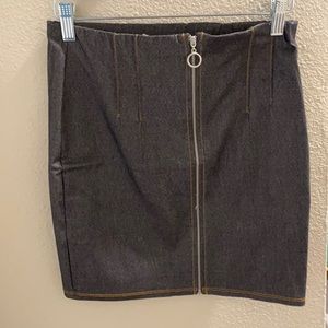 Women’s jeans fashion nova skirt